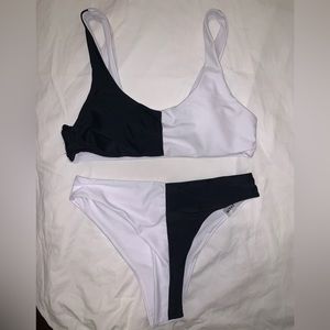 colorblock bikini size small